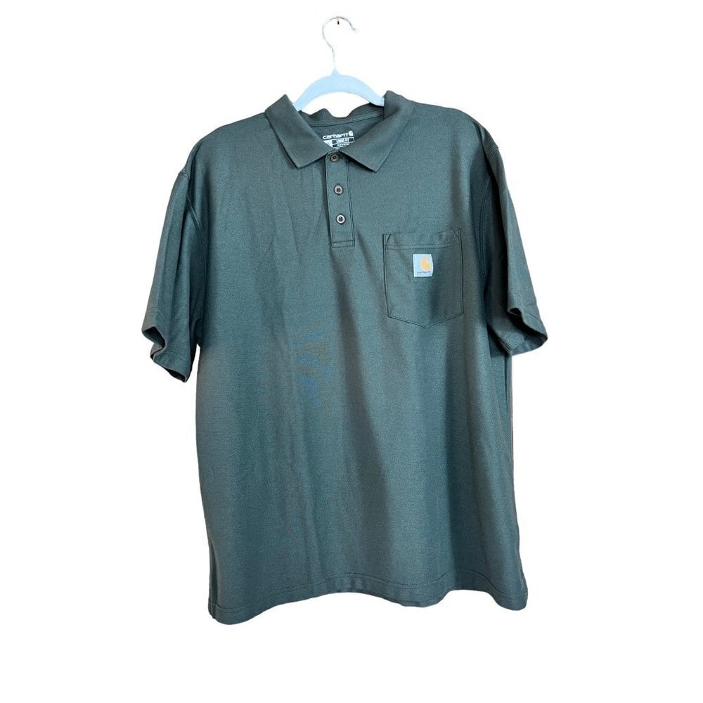 Carhartt Men's Midweight Short-Sleeve Pocket Polo Shirt